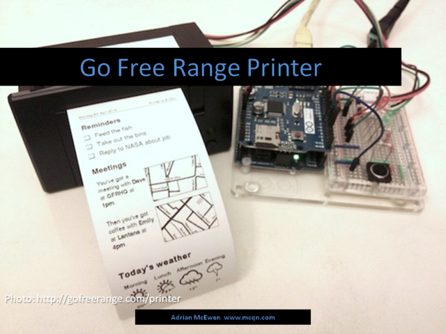 Go Free Range Printer