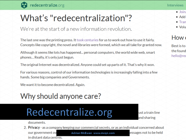 Redecentralize.org