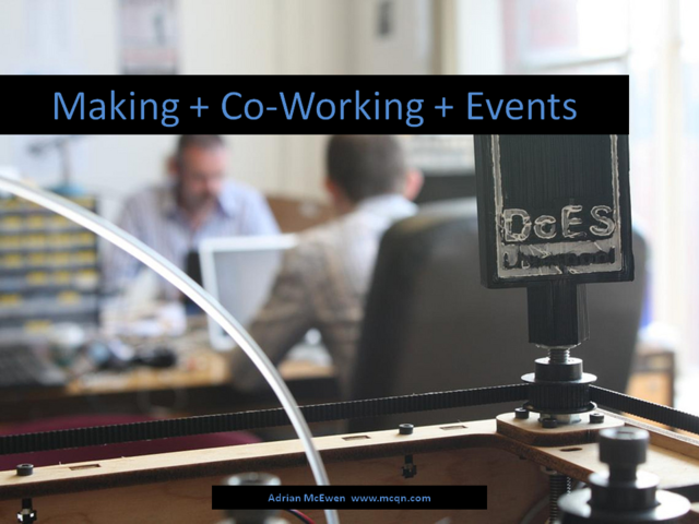Making + Co-working + Events