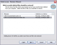 Getting Files Back From Your Backup