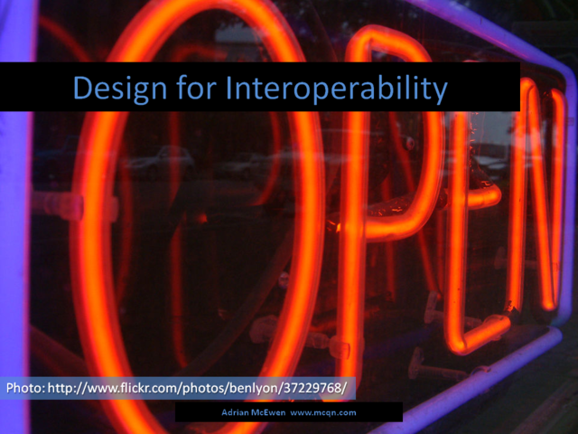 Design for Interoperability
