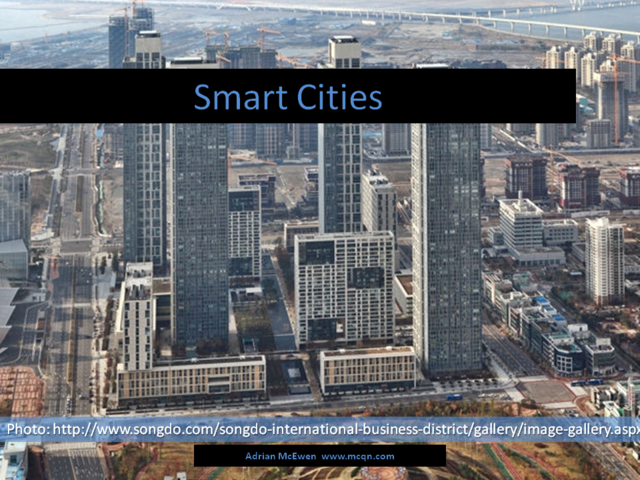 Smart Cities: Songdo